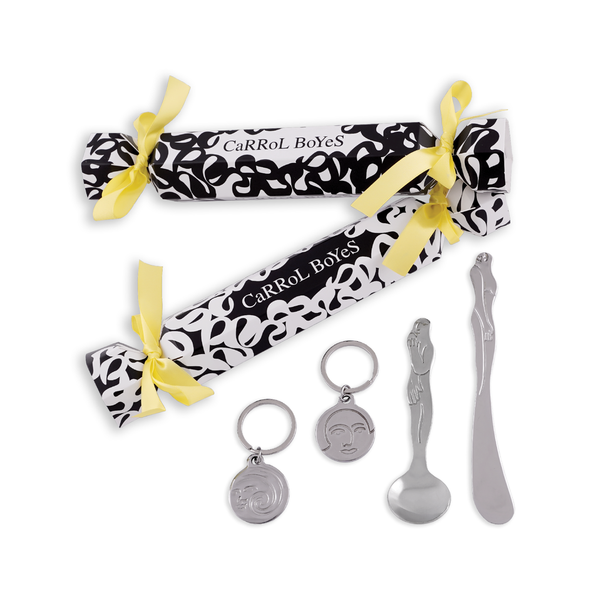 Carrol Boyes Cracker Gift Electric Quicksilver Yellow
