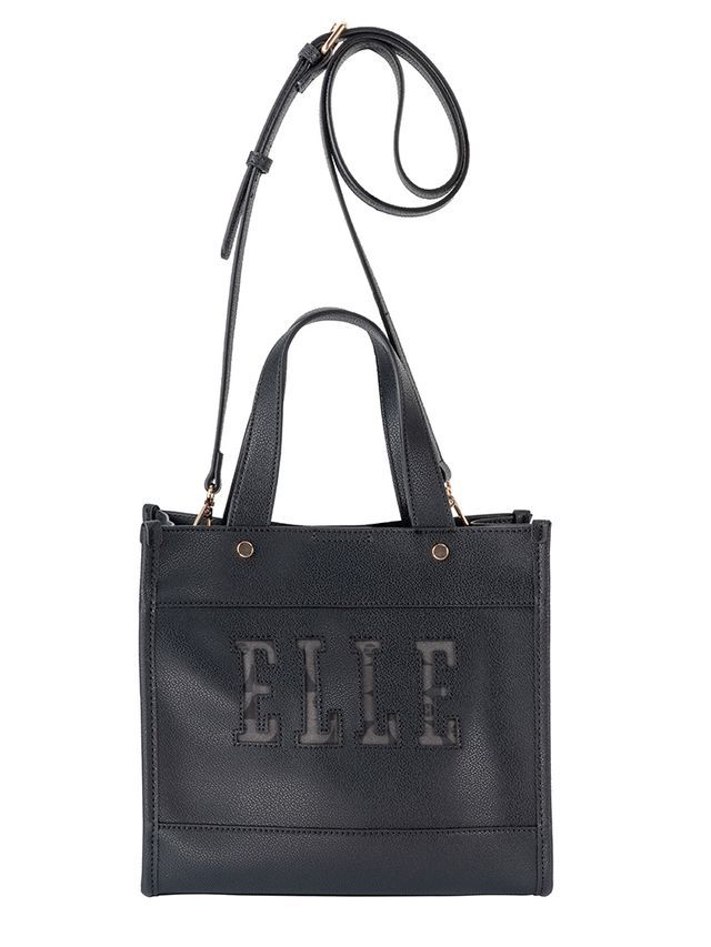 Elle Cut Out Shopper Bag In Back