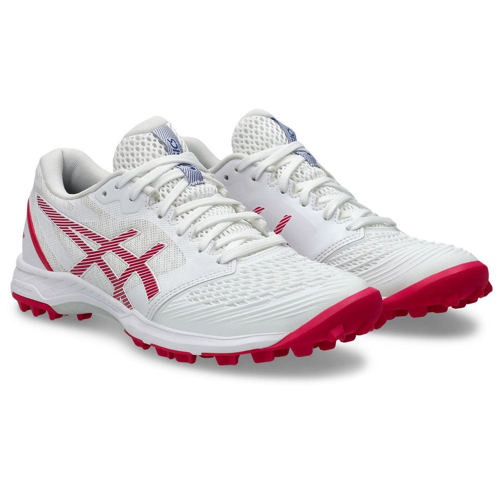 Asics Womens Field Ultimate FF 2 Shoes In White & Rose