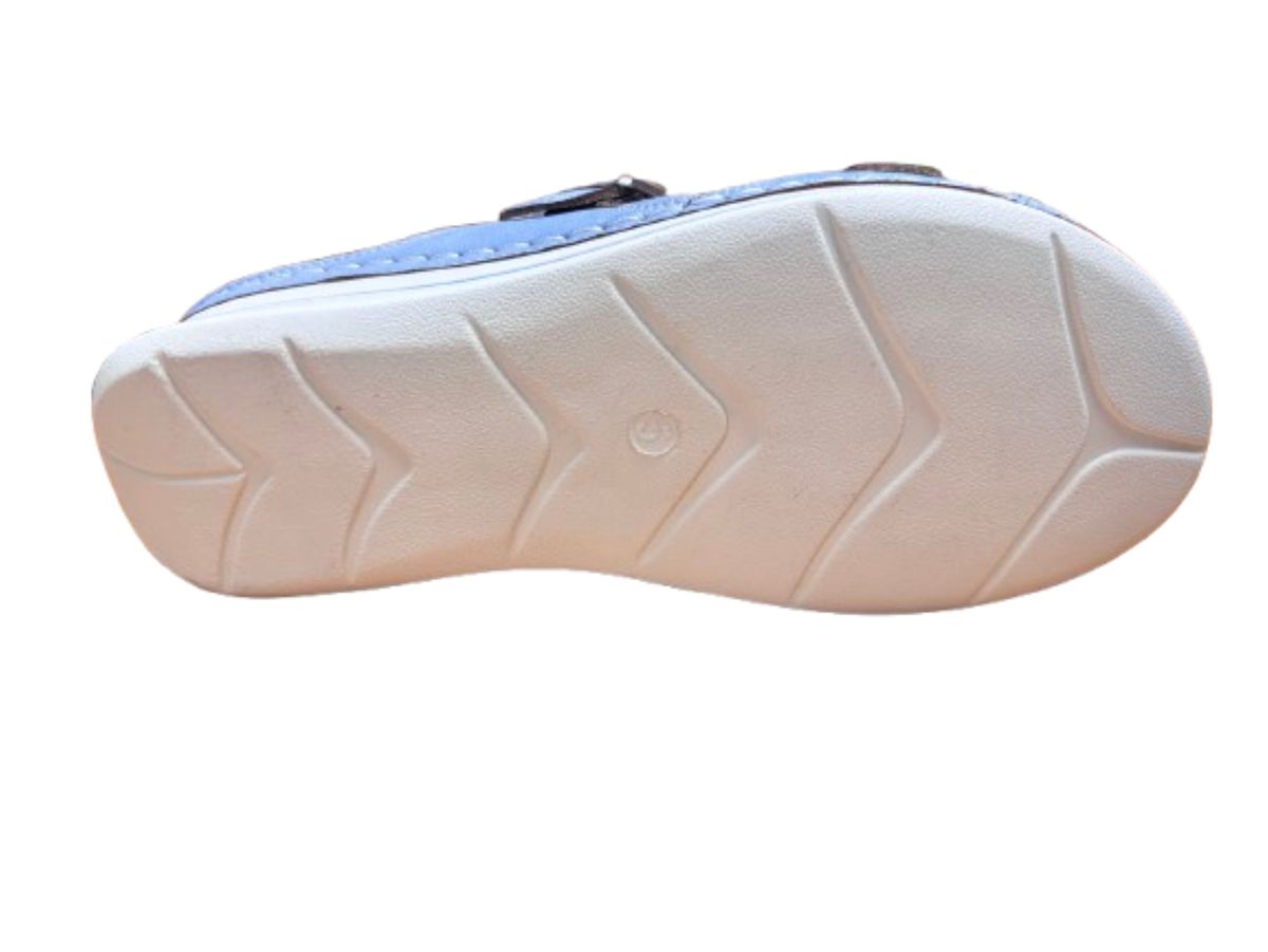 Footflex Womens Sandals In Blue