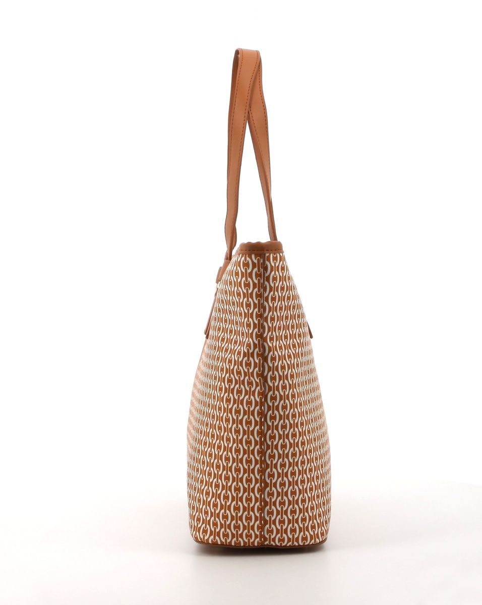 Pierre Cardin Mikayla Mono Tote Bag In White