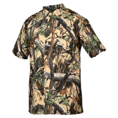 Snipper Mens 3-D Ph Short Sleeve Shirt Camouflage