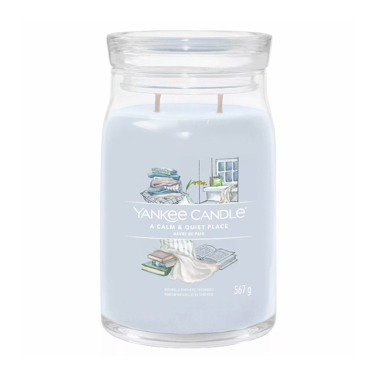 Yankee Large Signature Summit Candle Calm & Quiet Place