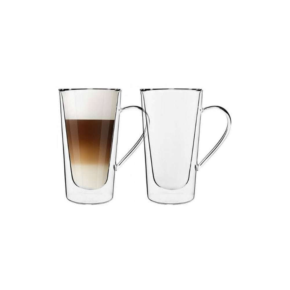 Eetrite Set of 2 Double Wall Latte Mug 340Ml