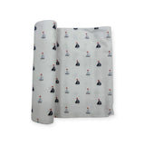 Mother's Choice Unisex Baby Flannel Reciever In red & White