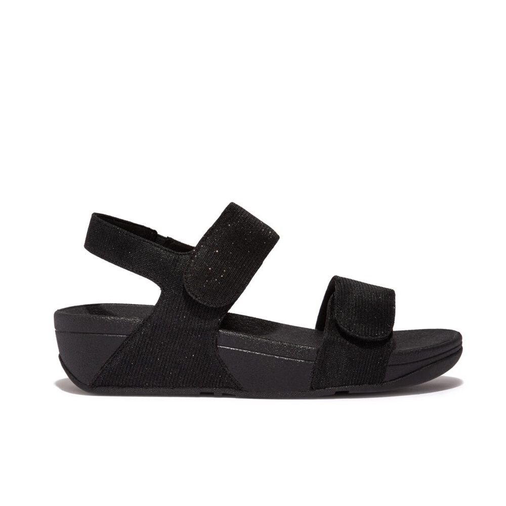 Fitflop Ladies Shimmerlux Shoes in Black