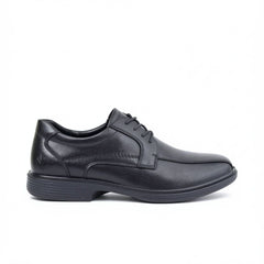 Hush Puppies Mens Edmund Leather Shoes In Black