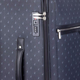Polo Signature Luggage 4 Wheel Trolley Case Black
