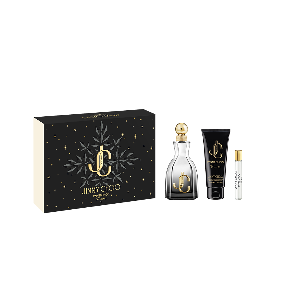 Jimmy Choo Womens I Want Choo Forever Perfume Eau de Parfum Gift Set