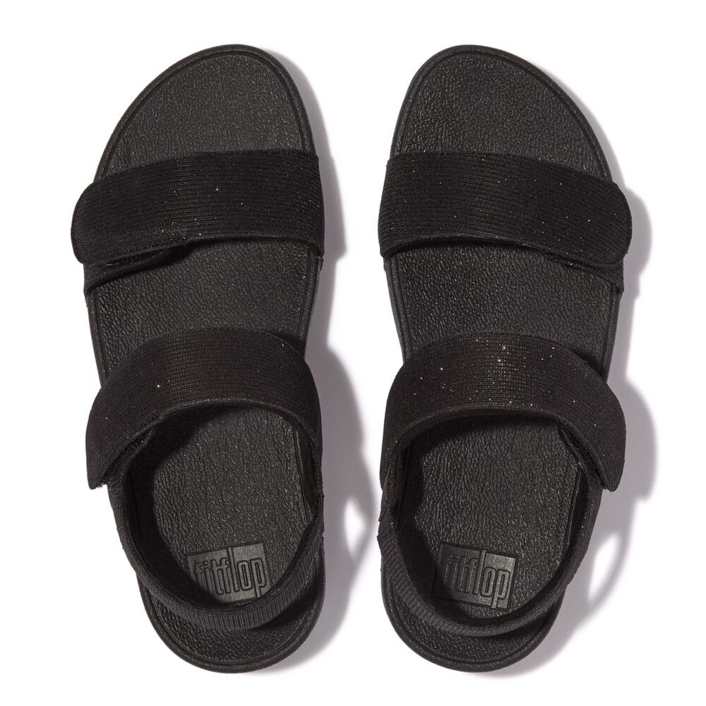 Fitflop Ladies Shimmerlux Shoes in Black