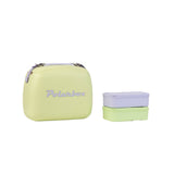 Polarbox 6L Cooler With Strap & 2 Lunch Boxes In Lime And Purple