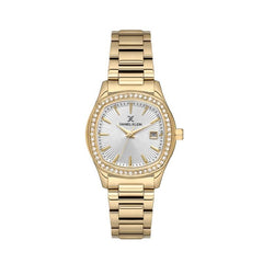 Daniel Klein Womens LDSIP Watch In Gold & Silver