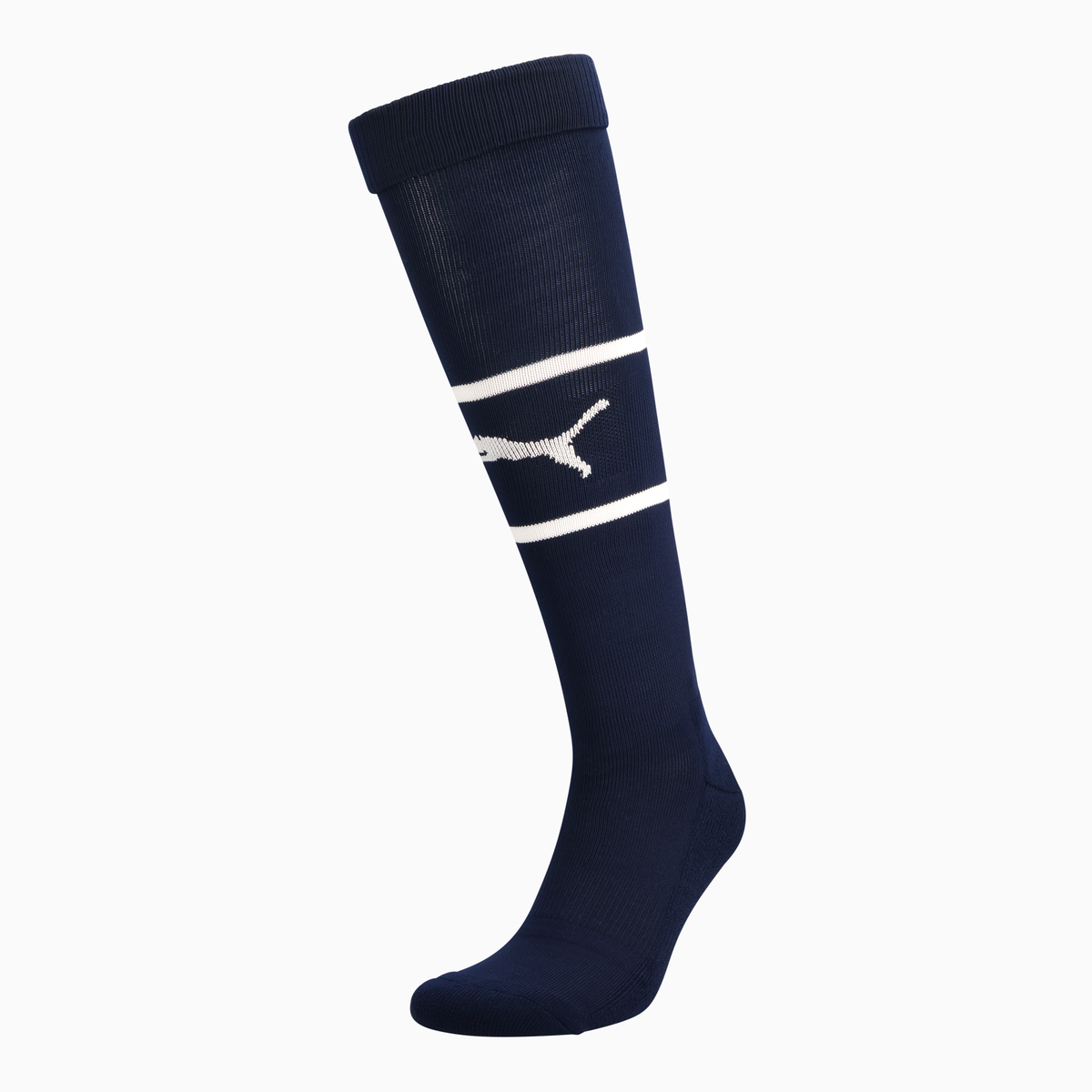 Puma Mens Forever Faster Football Socks In Navy and White