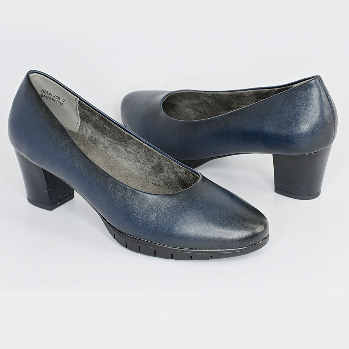 Hush Puppies Ladies Navy Soft Makana Shoes