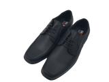 Bronx Mens City Natan Lace-Up Formal Shoes In Black