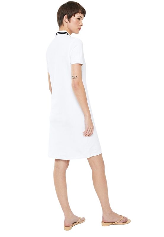 Polo 0048999 Wmn Leah Golfer Dress  White