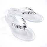 Holster Ladies Glam Sandals In Clear
