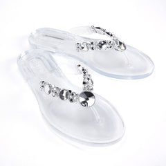 Holster Ladies Glam Sandals In Clear