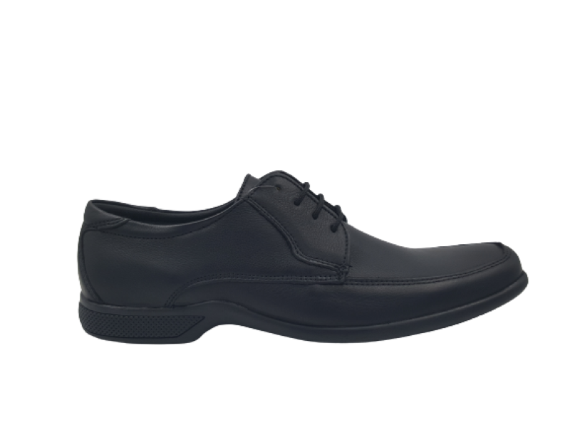 Bronx Mens City Natan Lace-Up Formal Shoes In Black