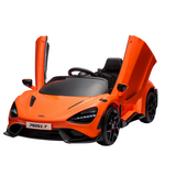 Electric Ride On Mclaren 765Lt Play Car In Orange