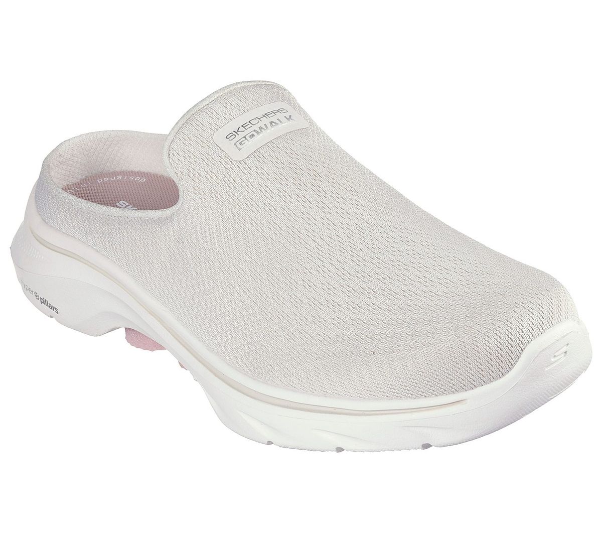 Skechers Womens Go Walk 7 Slip On In Natural