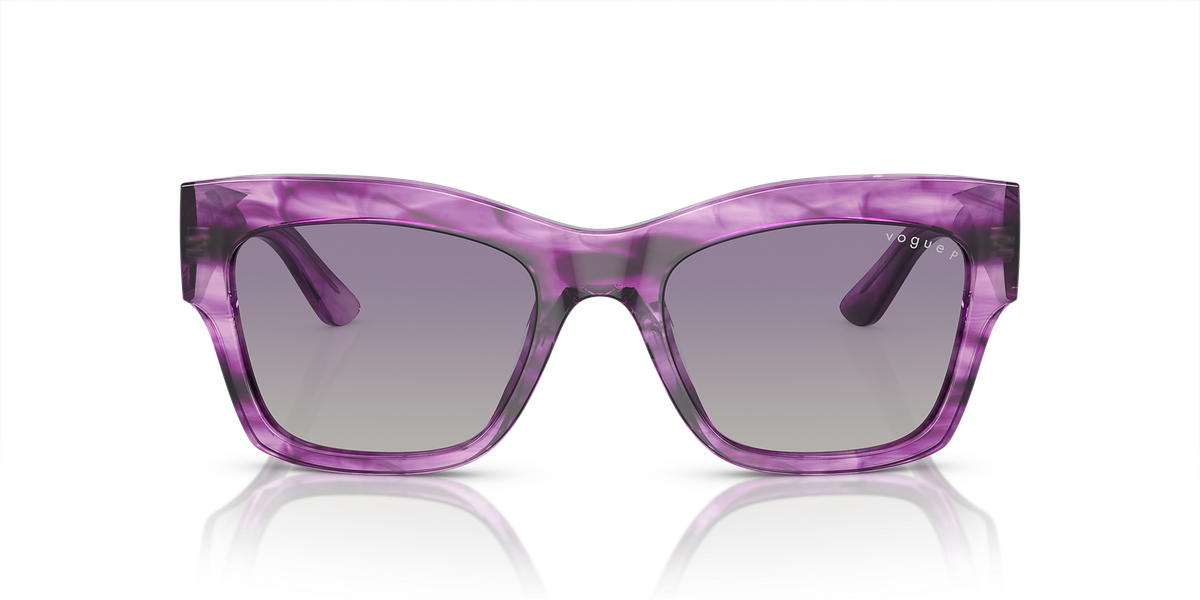 Vogue Sunglasses For Women In Purple Havana