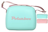Polarbox 6L Cooler With Strap & 2 Lunch Boxes In Turquoise And Pink