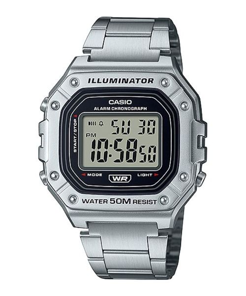 Casio Silver Square Face Watch