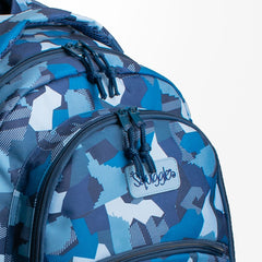 Squiggle Tween Toptier Backpack Blue