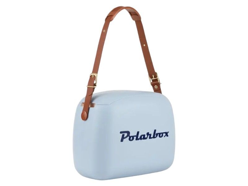 Polarbox 6L Cooler With Strap & 2 Lunch Boxes In Denim Blue