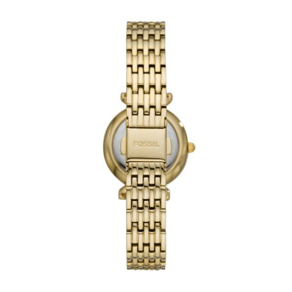 Fossil Carlie Mini Dress Gold Watch