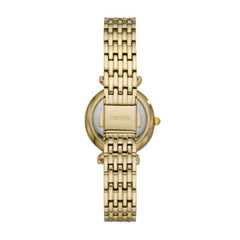 Fossil Carlie Mini Dress Gold Watch