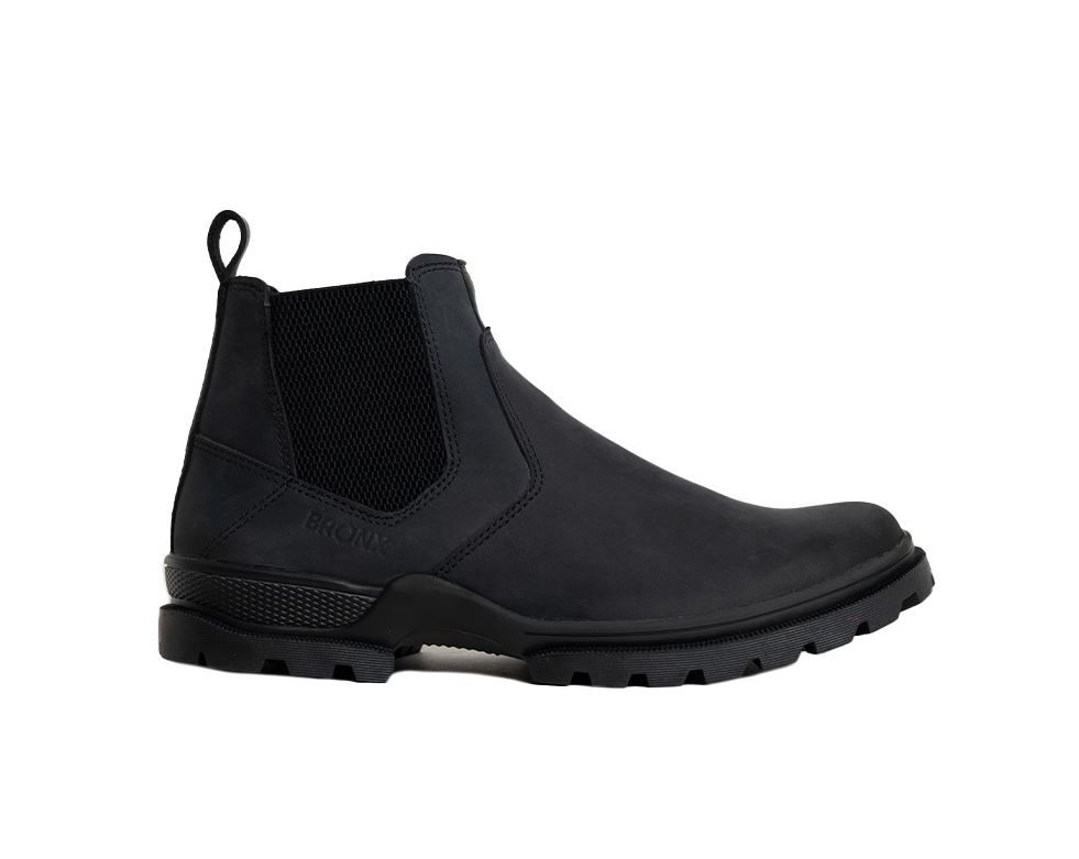 Bronx Mens D1 Stellies Boots in Black