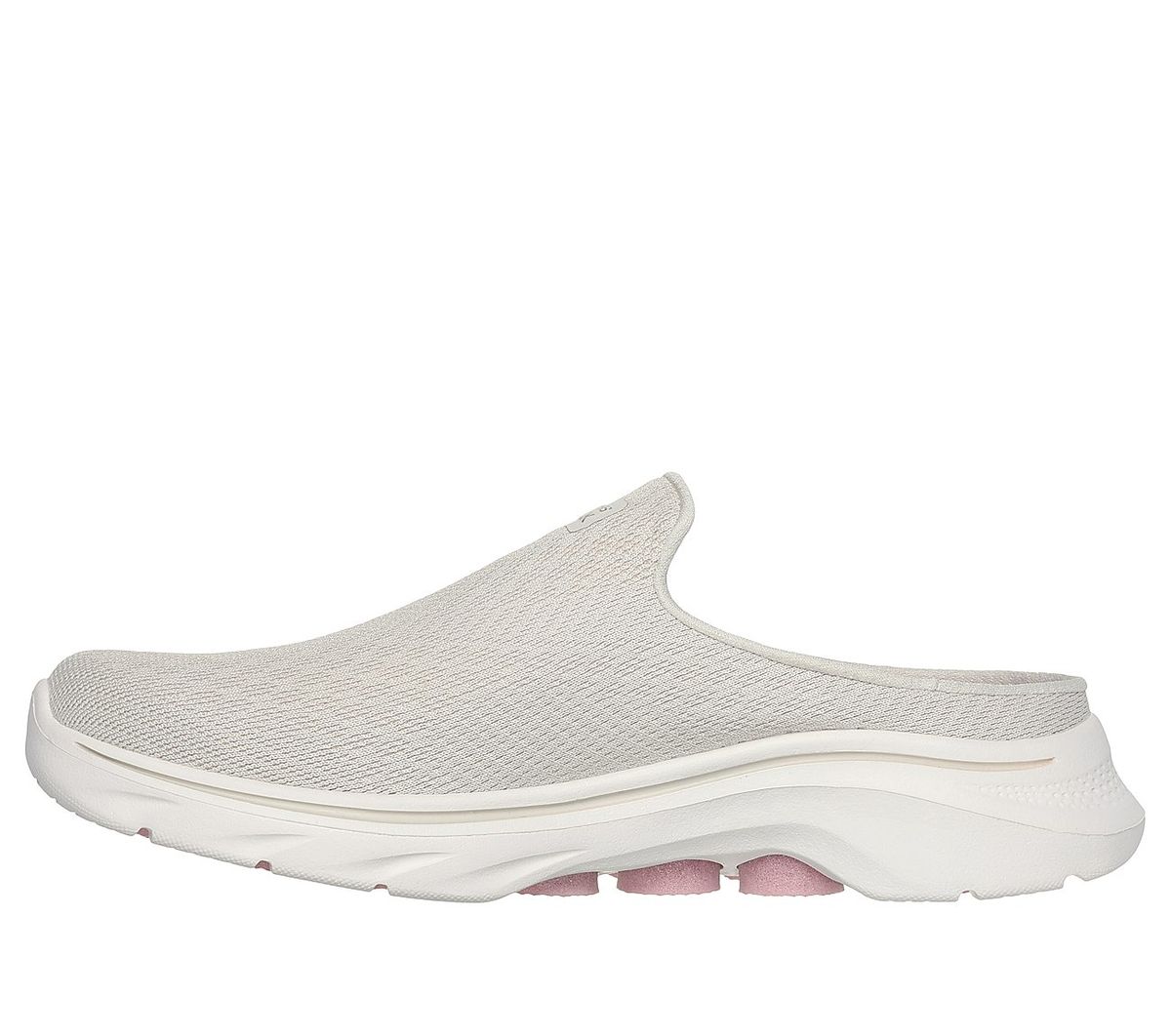 Skechers Womens Go Walk 7 Slip On In Natural