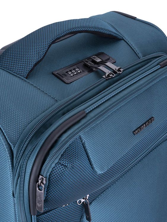 Voyager Istria 4 Wheel Trolley Case Teal