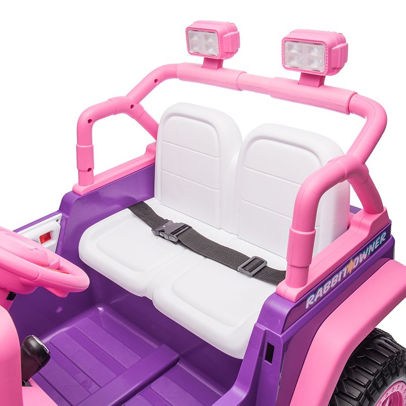 Jeep Elecetric Ride On Play Car In Pink