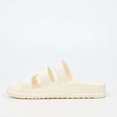 Viabeach Womens Brazil Sail 1 Sandals In Bone