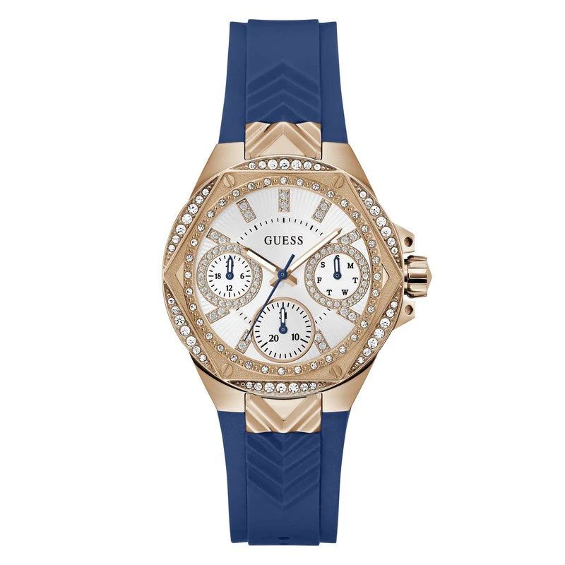 Guess Ladies Blue Rg Muti Function