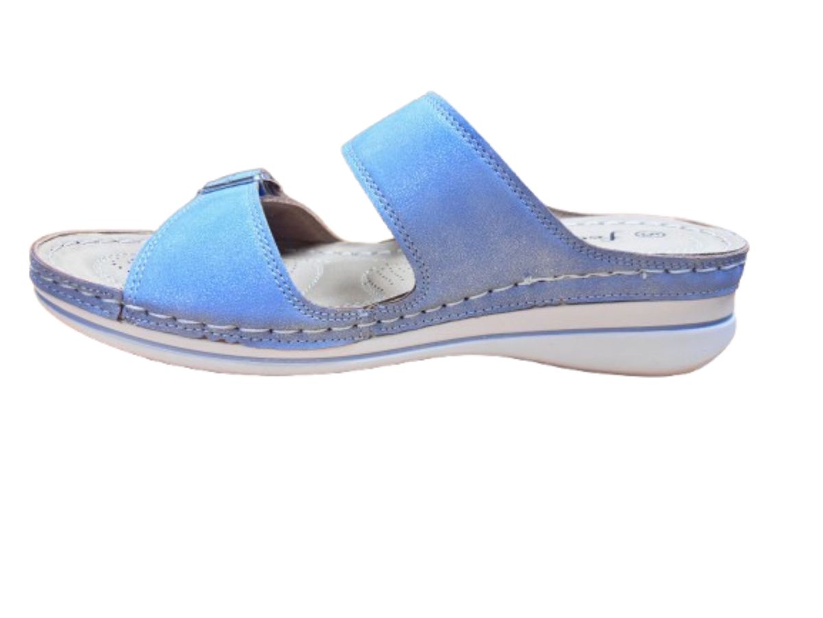 Footflex Womens Sandals In Blue