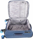 Travel Mate Tpu Spinner Trolley Case Blue
