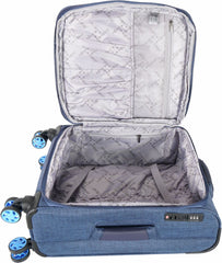 Travel Mate Tpu Spinner Trolley Case Blue