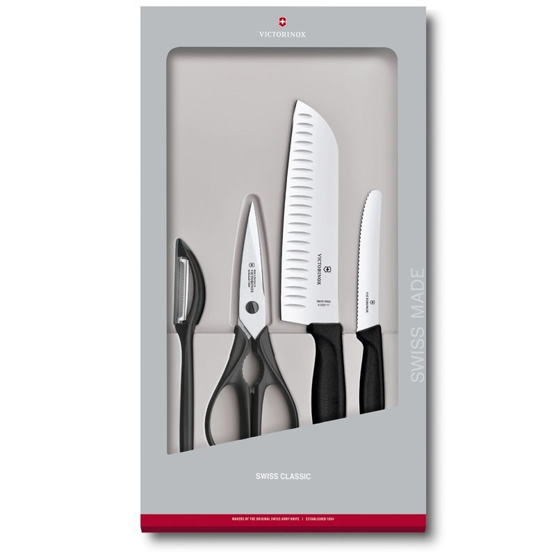 Victorinox Classic 4Pc Kitchen Set Blk