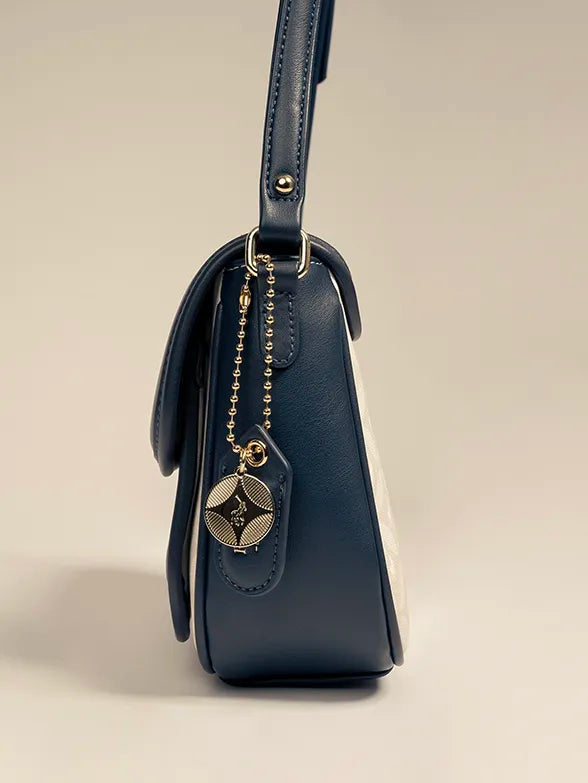 Polo Preston Navy Flapover Bag