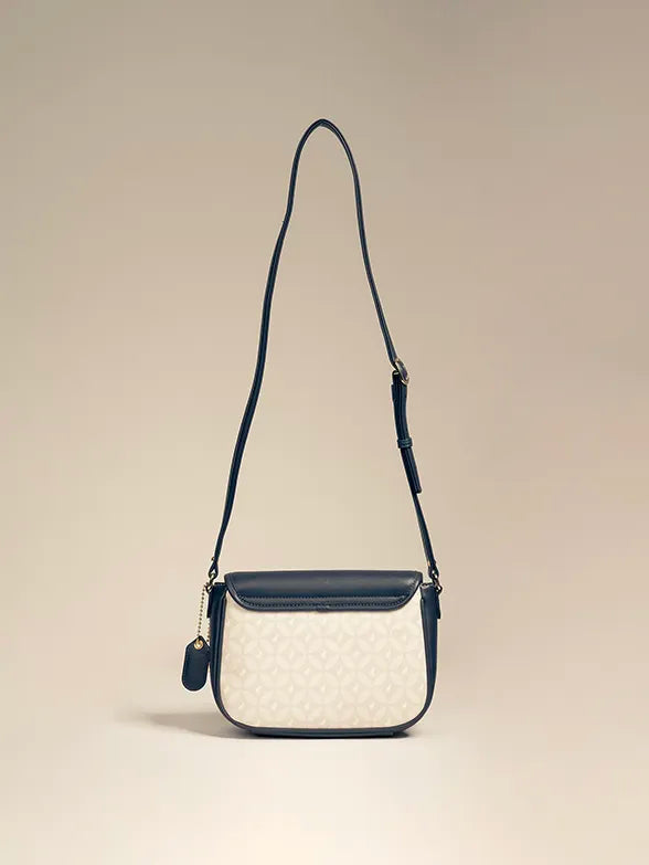 Polo Preston Navy Flapover Bag