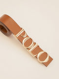 Polo Womens Alex Belt In Tan