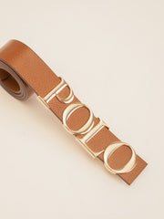 Polo Womens Alex Belt In Tan