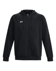 Under Armour 1379767 Rival Fleece Fz Hoodie 001 Black