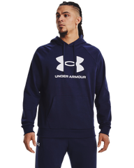 Under Armour 1379758 Rival Fleece Logo Hd 410 Navy