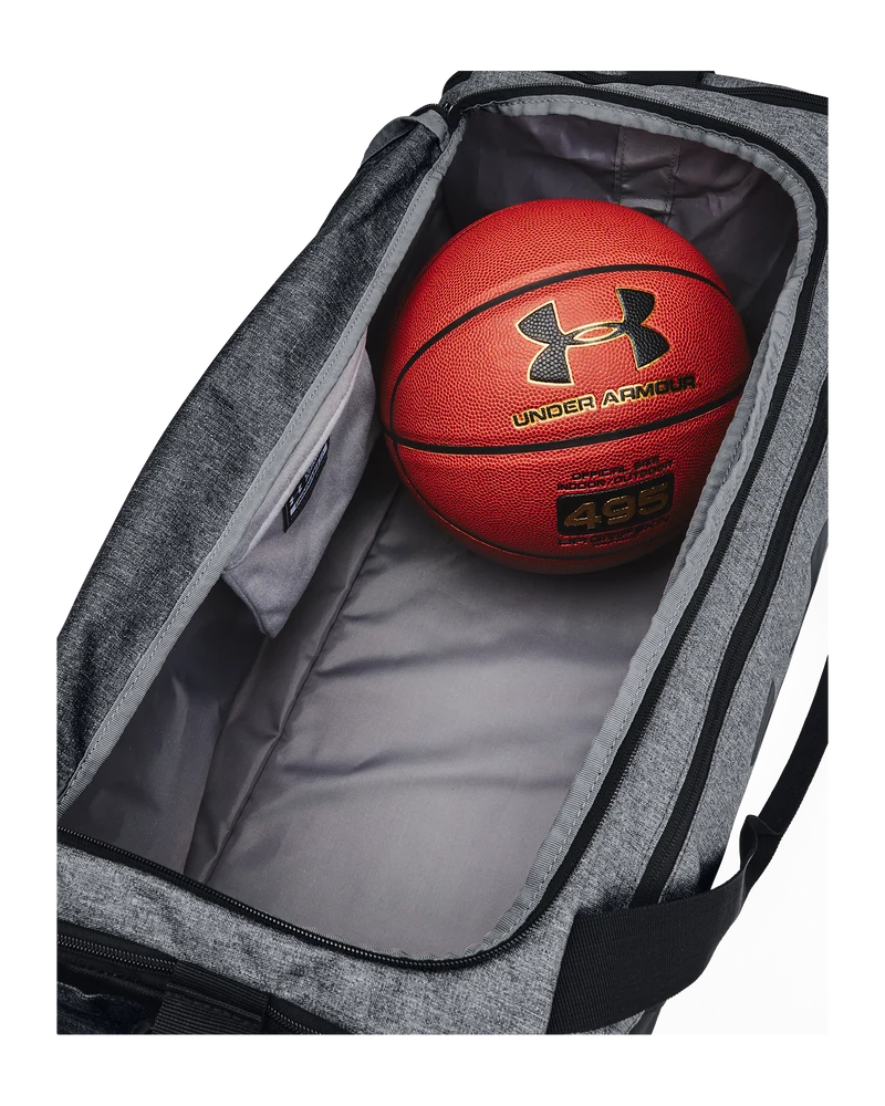 Under Armour Undeniable 5.0 Duffle Bag In Black & Grey