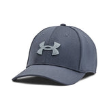 Under Armour Mens Blitzing Cap In Blue Grey